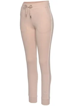 Lange Hosen|H.I.S Sweathose Salmon