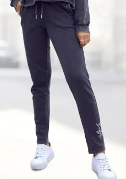 Lange Hosen|Buffalo Sweathose Schwarz