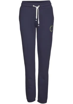 Lange Hosen|Bench. Sweathose Blau-Indigo-Gelb