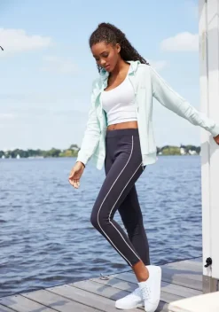 Jacken & Mantel|H.I.S Sweatjacke Hellmint