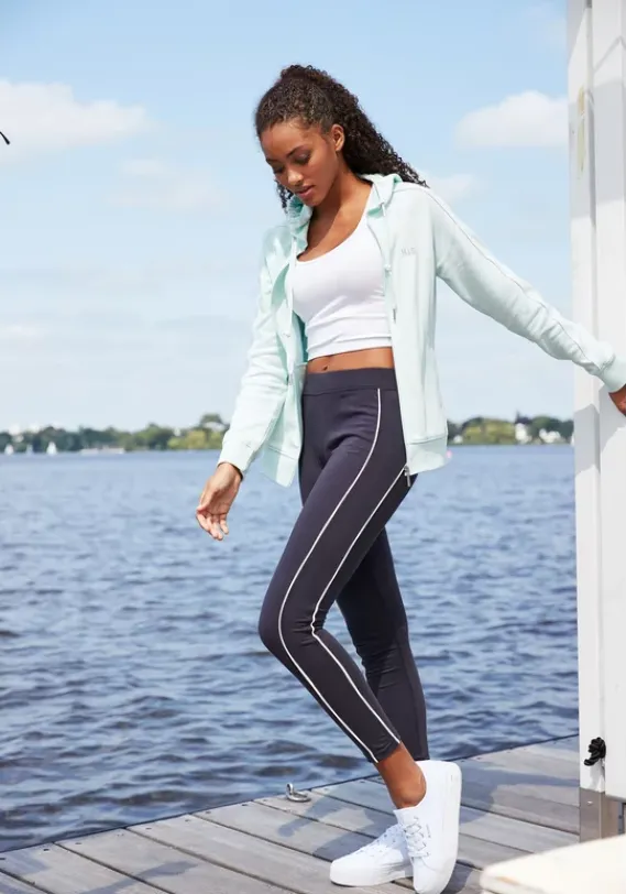 Jacken & Mantel|H.I.S Sweatjacke Hellmint