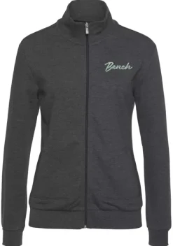 Jacken & Mantel|Bench. Sweatjacke Anthrazit-Melange