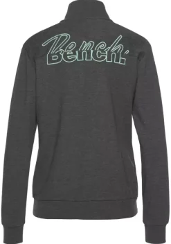 Jacken & Mantel|Bench. Sweatjacke Anthrazit-Melange