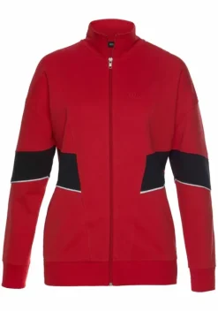 Jacken & Mantel|H.I.S Sweatjacke Red