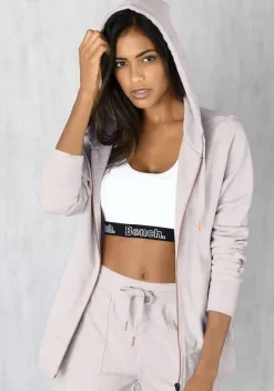 Jacken & Mantel|Bench. Sweatjacke Beige-Meliert