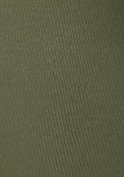 Strandkleider|Buffalo Sweatkleid Moosgrun