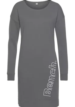 Strandkleider|Bench. Sweatkleid Stone-Weis