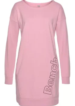 Strandkleider|Bench. Sweatkleid Rosa-Schwarz