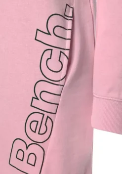 Strandkleider|Bench. Sweatkleid Rosa-Schwarz