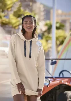 Strandkleider|Bench. Sweatkleid Creme