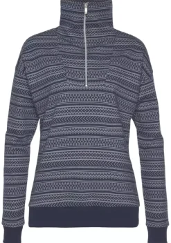 Damenshirts|s.Oliver Sweatshirt Navy