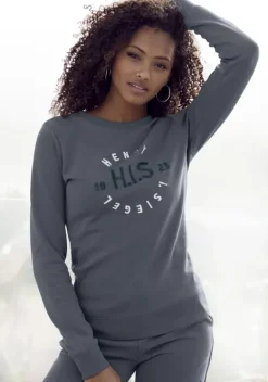 H.I.S Homewear-Oberteile<Sweatshirt