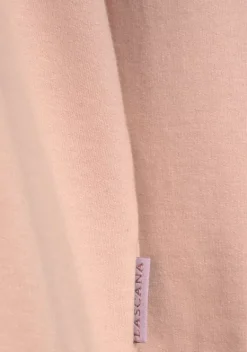 Damenshirts|LASCANA Sweatshirt Apricot-Rosegoldfarben