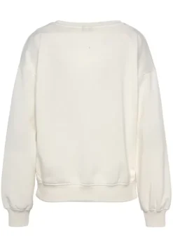Buffalo Homewear-Oberteile<Sweatshirt"Mit Rippbundchen"