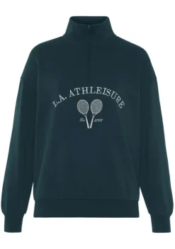 Damenshirts|LASCANA ACTIVE Sweatshirt"Tennis" Grun