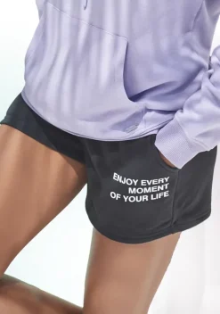 Shorts|Buffalo Sweatshorts Schwarz