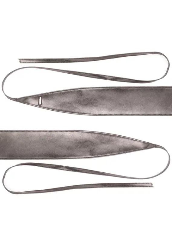 Gurtel|LASCANA Taillengurtel Dunkelgrau