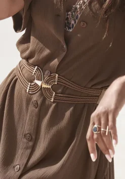 Gurtel|LASCANA Taillengurtel Braun