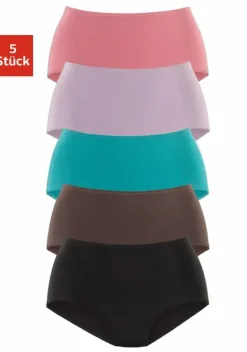 Slips|petite fleur Taillenslip Pink, Turkis, Lila, Taupe, Schwarz