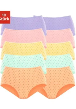 Nachhaltige Dessous & Wasche|petite fleur Taillenslip Lila, Rosa, Gelb, Grun, Orange