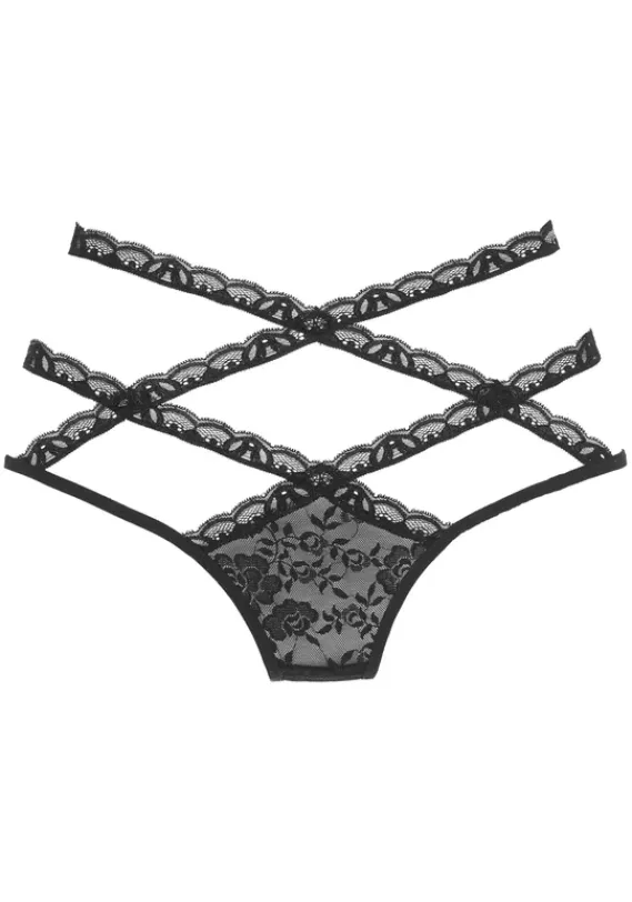 Reizwasche|petite fleur gold Taillenslip Schwarz