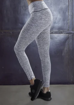 Homewear-Leggings|LASCANA ACTIVE Thermoleggings Meliert-Grau