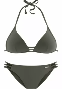 Triangel-Bikinis|Bruno Banani Triangel-Bikini Oliv