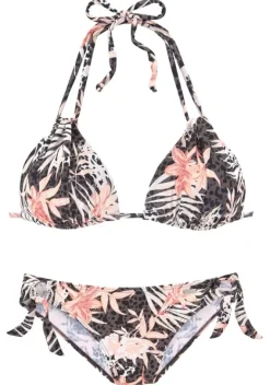 Triangel-Bikinis|Buffalo Triangel-Bikini"Branda" Braun-Apricot