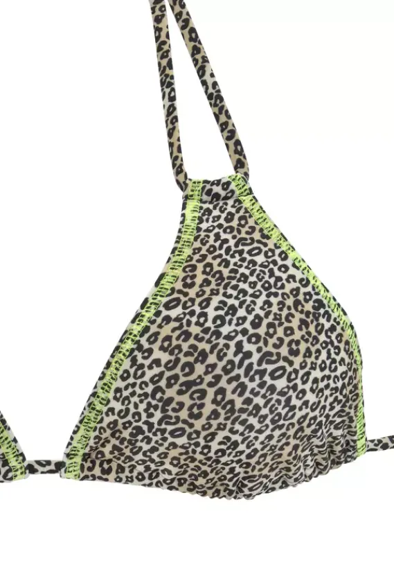 Triangel-Bikinis|Buffalo Triangel-Bikini"Celeste" Leo-Braun