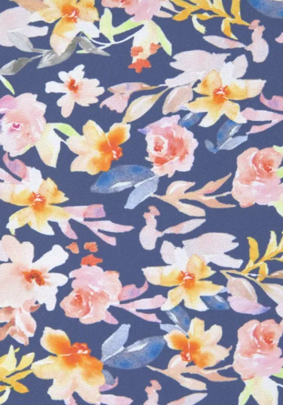 Triangel-Bikinis|Buffalo Triangel-Bikini"Tara" Blau-Bedruckt