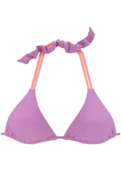 Triangel-Bikinis|Venice Beach Triangel-Bikini-Top"Anna" Lila