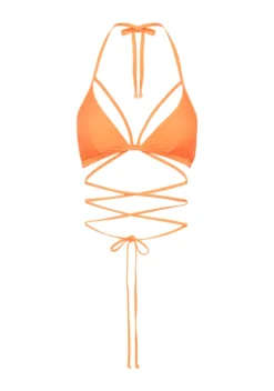 Triangel-Bikinis|LSCN by LASCANA Triangel-Bikini-Top"Gina" Neon Orange