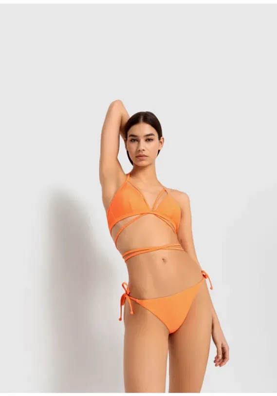 Triangel-Bikinis|LSCN by LASCANA Triangel-Bikini-Top"Gina" Neon Orange