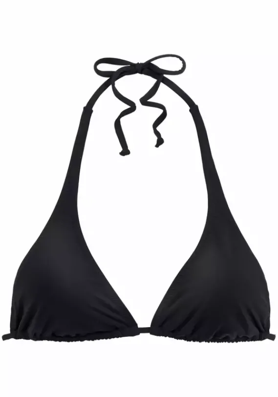Triangel-Bikinis|Buffalo Triangel-Bikini-Top"Happy" Schwarz