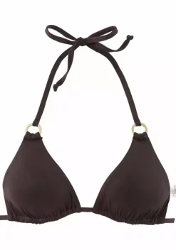 Triangel-Bikinis|LASCANA Triangel-Bikini-Top"Italy" Braun