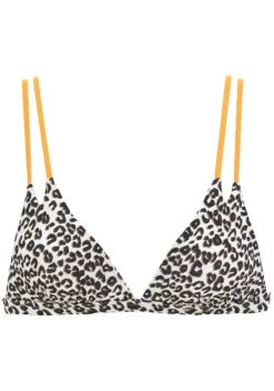 Triangel-Bikinis|Buffalo Triangel-Bikini-Top"Kitty" Braun-Bedruckt