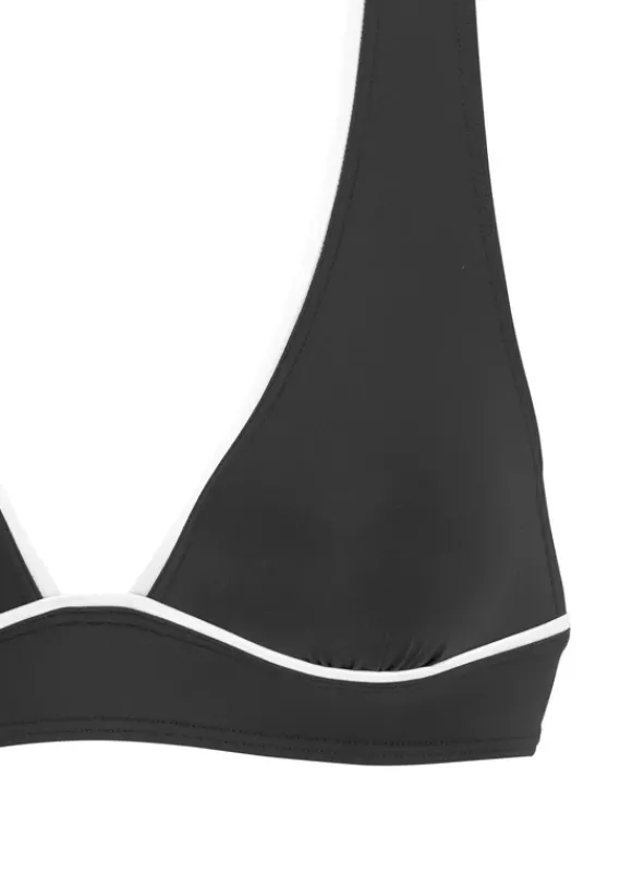 Triangel-Bikinis|Vivance Triangel-Bikini-Top"Lorena" Schwarz