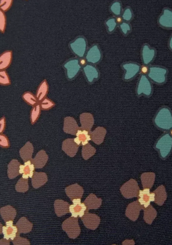 Triangel-Bikinis|s.Oliver Triangel-Bikini-Top"Milly" Schwarz-Bedruckt