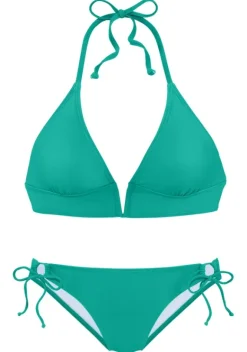 Triangel-Bikinis|Vivance Triangel-Bikini"Valenta" Grun