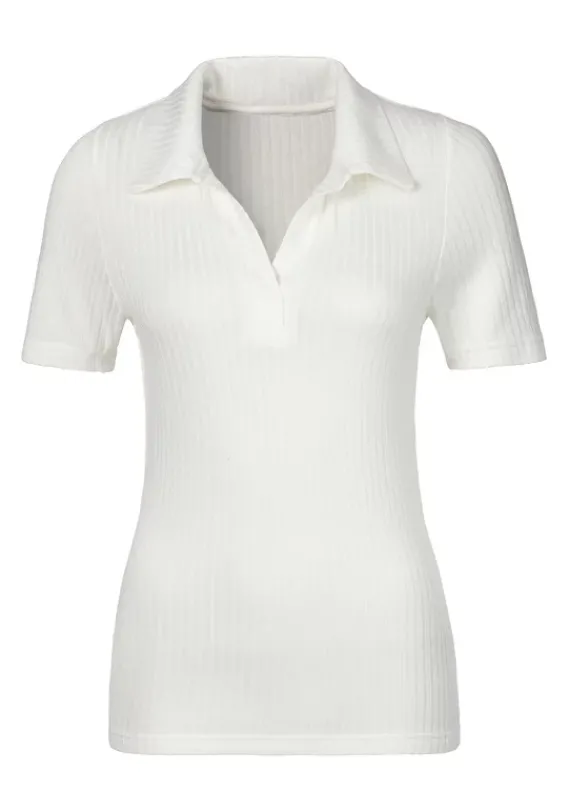 Damenshirts|LASCANA T-Shirt Creme