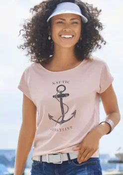 Homewear-Oberteile|Beachtime T-Shirt Rose