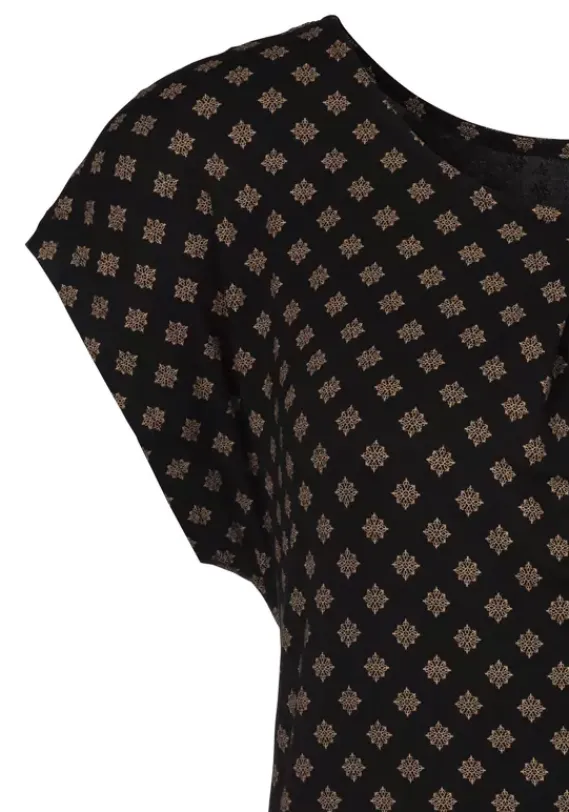 Damenshirts|LASCANA T-Shirt Schwarz