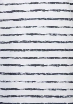 Damenshirts|Beachtime T-Shirt Weis-Navy