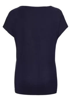 Damenshirts|LASCANA T-Shirt Dunkelblau