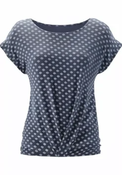 Strandmode|LASCANA T-Shirt Rauchblau