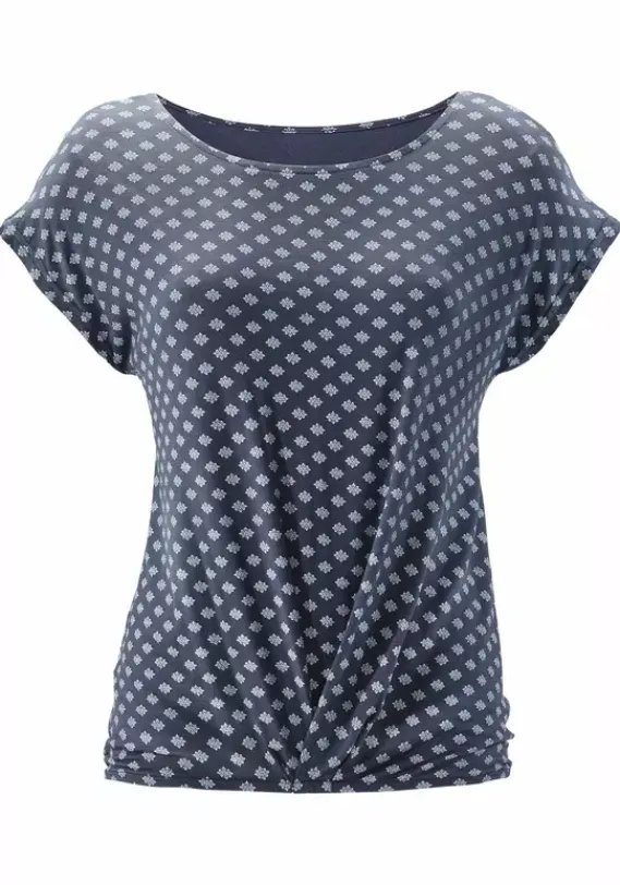 Strandmode|LASCANA T-Shirt Rauchblau