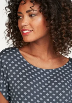 Strandmode|LASCANA T-Shirt Rauchblau