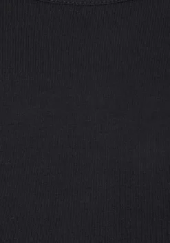 Damenshirts|LASCANA T-Shirt Schwarz