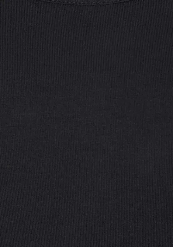 Damenshirts|LASCANA T-Shirt Schwarz