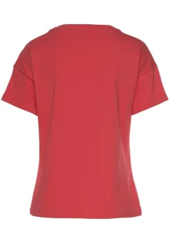 H.I.S Homewear-Oberteile<T-Shirt"Mit Armelaufschlag"